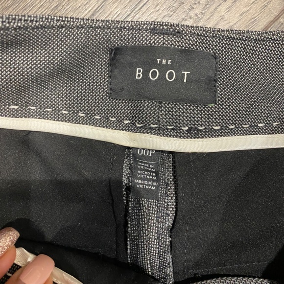 00 Petite Grey Bootcut Dress Pants - Picture 3 of 4